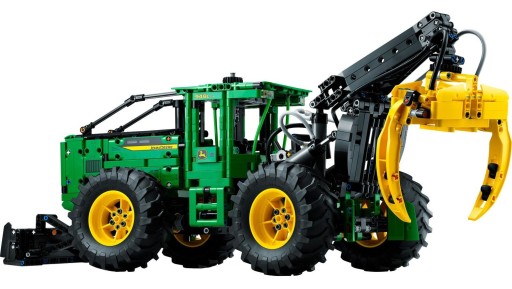 LEGO Technic 42157 John Deere 948L-II Грейфер для лесного трактора 1492 кирпича 11+