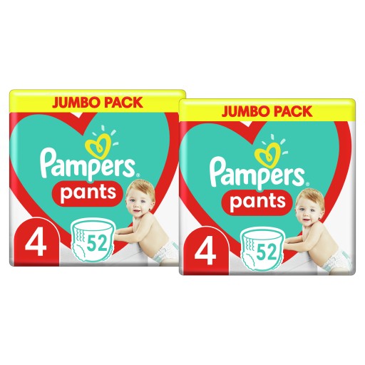 Трусики Pampers 4 104 шт. Подгузники 9-15 кг.