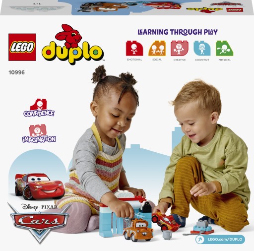 LEGO DUPLO (10996) ЗИГЗАГ МАККУИН И МЫВАЛЬНАЯ КОМНАТА