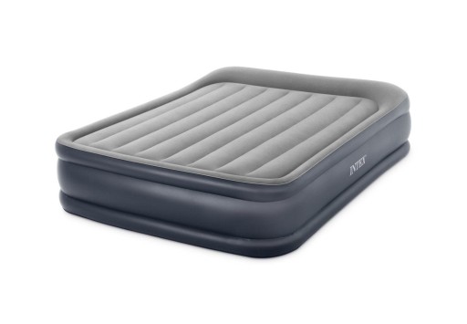 ВЕЛЮРОВЫЙ НАДУВНОЙ МАТРАС С НАСОСОМ 230В INTEX BED 64136