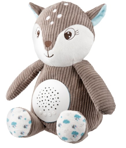 CANPOL Plush Deer, музыкальная шкатулка и проектор, бронза