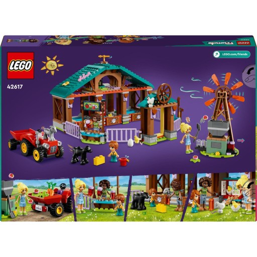 LEGO Friends 42617 Фермерский трактор Wiiatrak Animals статуэтки + аксессуары