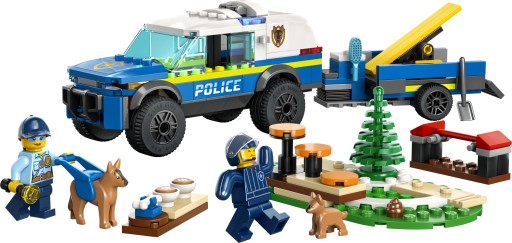LEGO City 60369 Полицейская полевая полиция, дрессировка собак 197 кубиков 5+