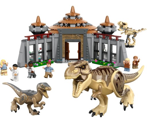 LEGO Jurassic World 76961 - Центр для посетителей: Атака тираннозавра