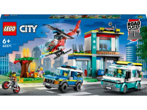 LEGO CITY 60371 — ПРИВИЛЕГИЧНАЯ ПАРКОВКА + ПОДАРОЧНАЯ СУМКА