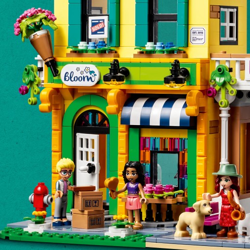 LEGO Friends Дизайн интерьера и цветочный магазин 41732