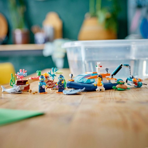LEGO CITY 60377 Водолазная лодка исследователя