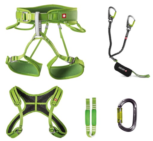 Ocún Via Ferrata Twist + набор нагрудников