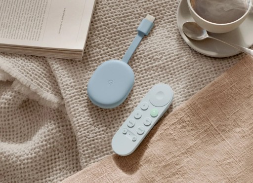 Медиаплеер Google Chromecast 4.0 HD, белый Google TV