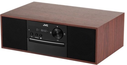 JVC RD-E761 CD-проигрыватель BT AUX USB CD-R ЖК-дисплей ДЕРЕВЯННЫЙ СТИЛЬНЫЙ