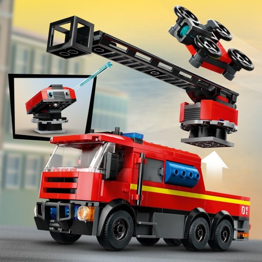 LEGO CITY 60414 Пожарная часть с грузовиком