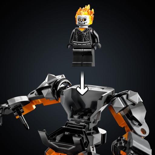 LEGO Marvel Призрачный гонщик — Механ и мотоцикл 76245