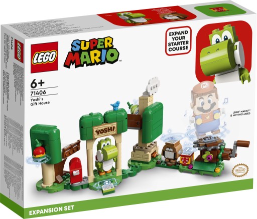 РАСШИРЕННЫЙ НАБОР LEGO ПОДАРОЧНЫЙ ДОМ МАРИО ЙОШИ 71406