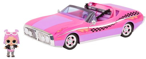LOL SURPRISE CITY CRUISER CAR DOLL CAR кабриолет РОЗОВЫЙ