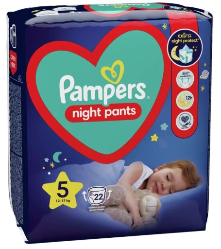 Подгузники Pampers Night Размер 5 22 шт.