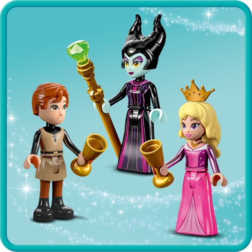 LEGO Disney Princess 43211 Zamek Aurory + Piórnik szkolny