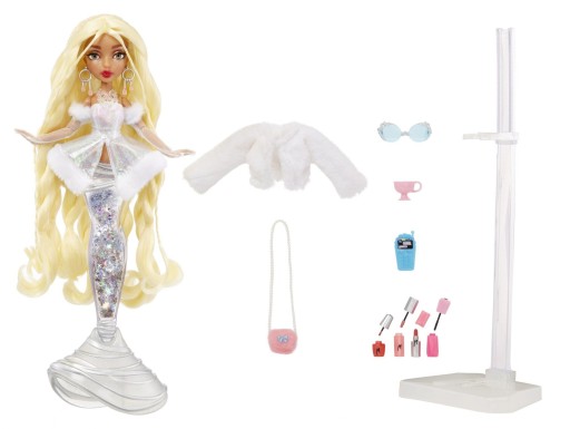 Lalka zmieniająca kolor Mga Mermaze Mermaidz Gwen Winter Waves