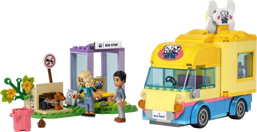 LEGO Friends — Фургон спасения собак (41741) Подарок на День защиты детей