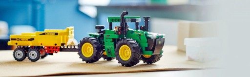 LEGO Technic 42136 Трактор John Deere 9620R Полноприводной трактор с прицепом 8+