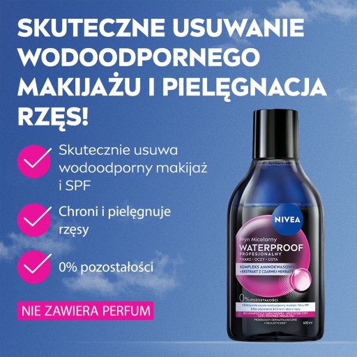 NIVEA Профессиональная мицеллярная вода с аминокислотным комплексом, 400 мл
