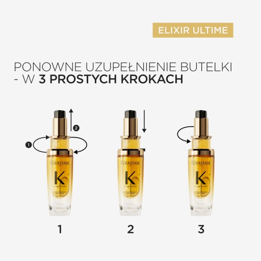 Kérastase Elixir Ultime Refill — масло для волос, заправочный картридж, 75 мл