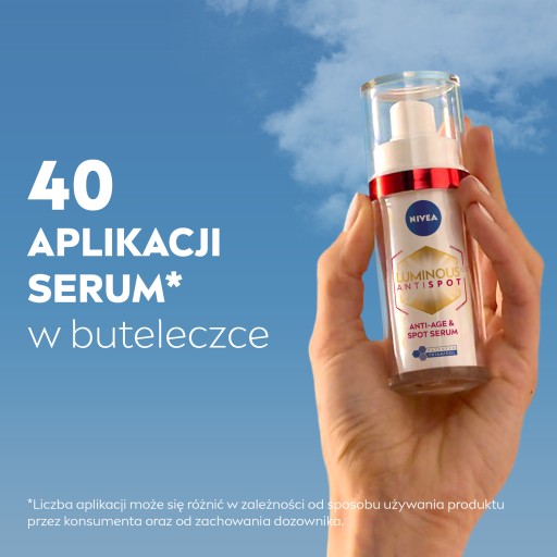 NIVEA LUMINOUS630 ПРОТИВ ПИГМЕНТНЫХ ПЯТЕН AntiAge сыворотка
