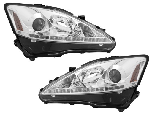 Sonar lple03 фонари рефлекторы drl chrome лед , фото