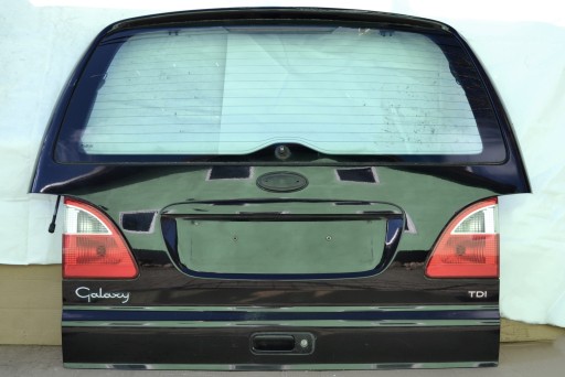 Galaxy mk1 рестайлинг кришка багажника задній скло вікно z , фото