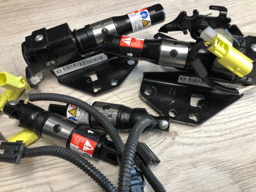 Lexu ls500 подушка безопасности петля крышки капота naboj защиты пешехода , фото