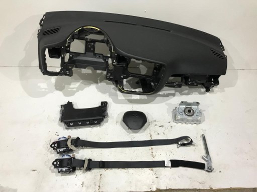 Mitsubishi outlander торпедо консоль подушка безопасности подушка безопасности ремень безопасности оригинальный демонтаж , фото