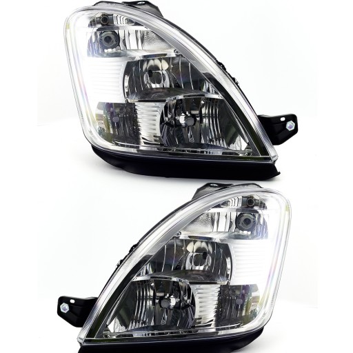 Рефлектор depo iveco daily 06- h1/h7 левое правое регуляция электронное , фото