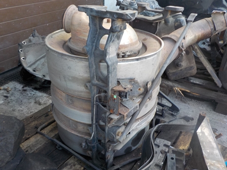 Scania r глушитель катализатор euro 5 , фото