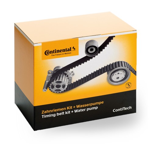 Continental ct870wp2 насос водный комплект ременя грм , фото