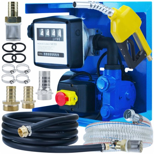 Масляний насос палива дистрибутор самовсмоктуючий mini cpn do масла 600w waz 4m , фото