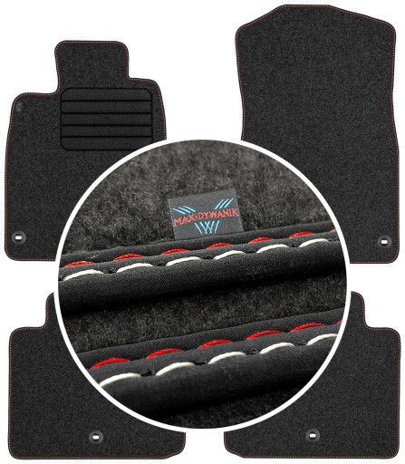 Коврики коврик велюр 4 el. , фото