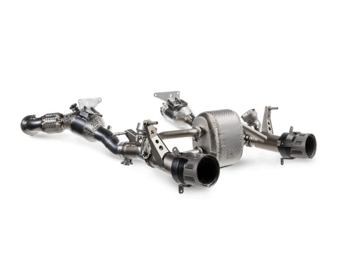 Akrapovic evolutio line ferrari f8 tributo / spider , фото