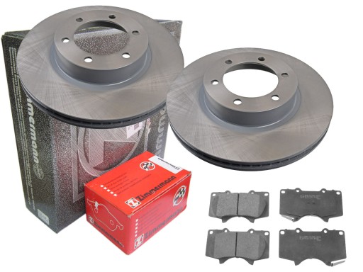 2× zimmermann диски тормозные переднее 590.2586.20 24024.170.1 набор тормозных колодки дисковые тормоза , фото