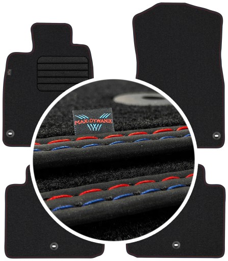 Коврики коврик велюр 4 el. , фото