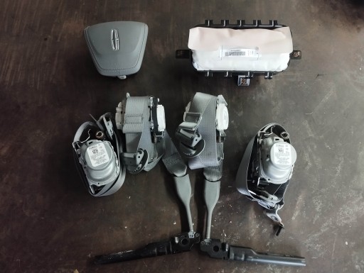 Lincol aviator 2022 подушки безопасности ремень безопасности подушка безопасности оригинальный серые popiel , фото