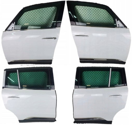 Renault espace v 5 задні двері задній праве ручка молдинг скло ov369 , фото