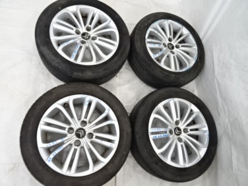 Citroen c4 ii b7 рестайлинг диски колеса легкосплавные диски комплект шины 16'' , фото