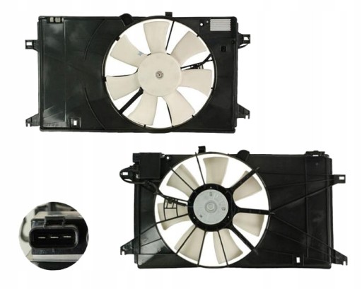 Вентилятор радиатора mazda 5 2005 - 2010 , фото