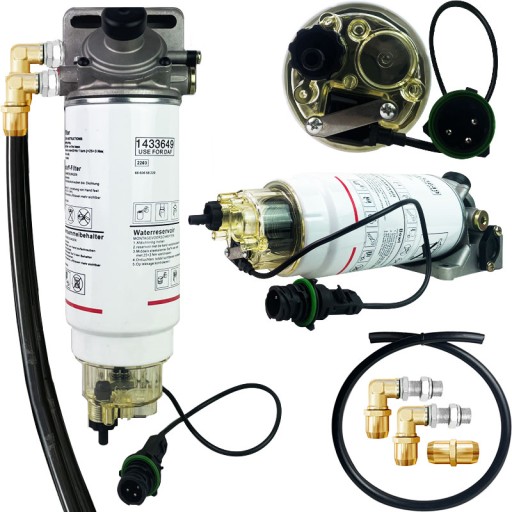 Фільтр сепаратор палива спеціальний do daf xf106 комплект монтажних , фото