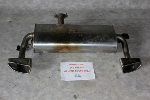 Hyundai genesis coupe выхлоп глушитель путрубок 2 0 3 8 , фото