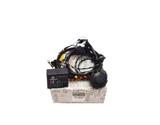 Renault oe набор вязка фаркопа гнездо 13 pin 7711226787 megane ii , фото