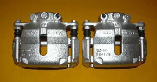 Супорты тормозов скобы левое правое переднее kia venga 280/26mm 09-19r. , фото