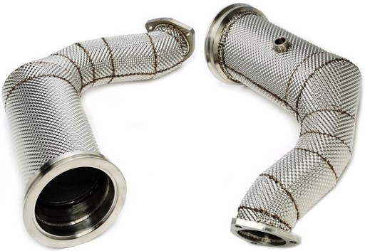 Downpipe z катализатор ta технический audi sq7 4mb 4mg , фото