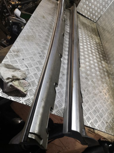 Молдинг порогов порог правое левое hyundai ioniq 5 22r , фото