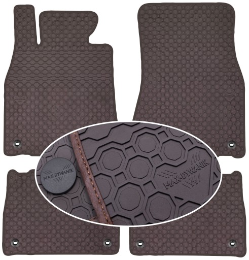 Коврики коврик резиновые 4 el. , фото