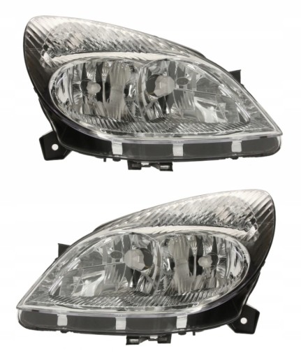 Citroen c5 комплект фар передніх рефлектори , фото